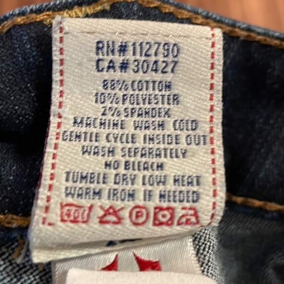 TRUE Religion Boot Cut Jeans Size 30 - Picture 10 of 10